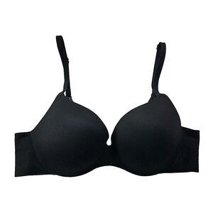 Victoria Secret Perfect Shape Women's 34B Black Smooth T Shirt Bra  Padded